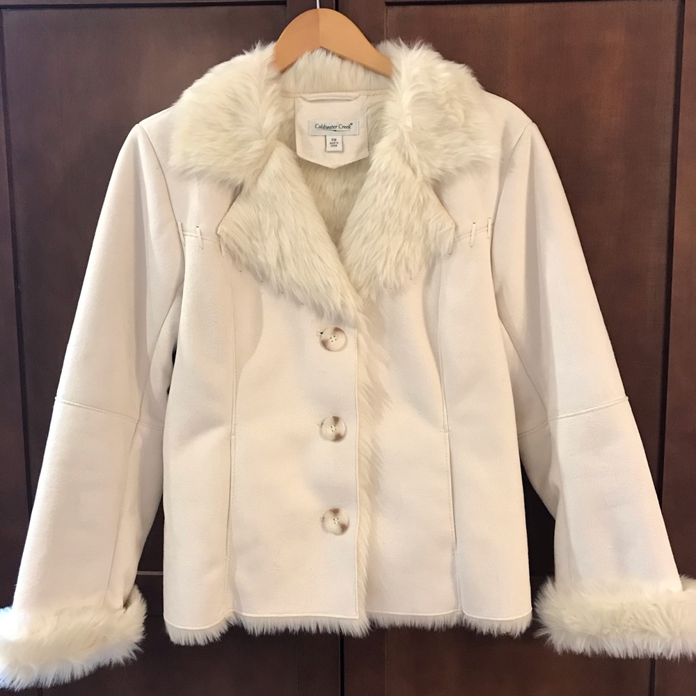 Suede fur lined jacket MP